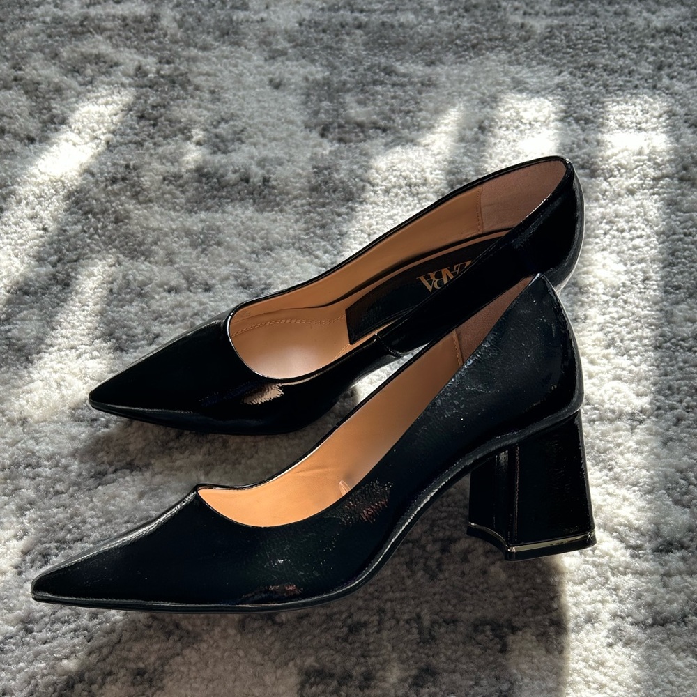 Zara Black Heels